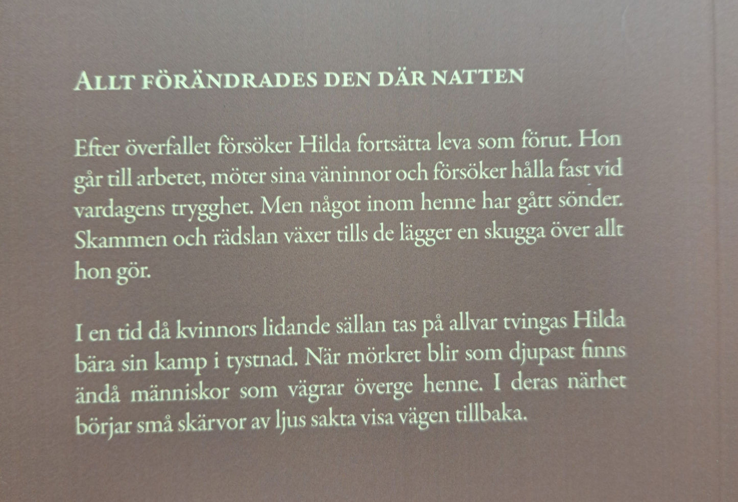 Boken om Hilda -sommarljus och skuggor